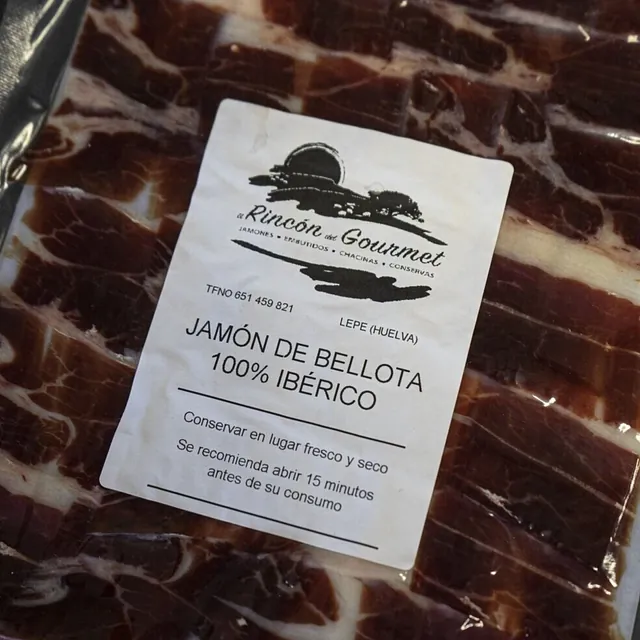 La Jamonería PACK DE 10 SOBRES DE JAMÓN DE BELLOTA 100% IBÉRICO