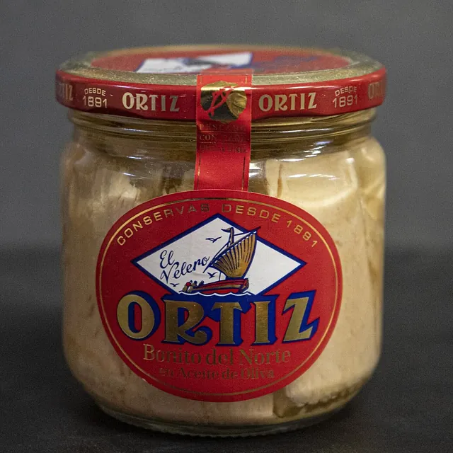 La Jamonería ORTIZ - BONITO DEL NORTE EN ACEITE DE OLIVA