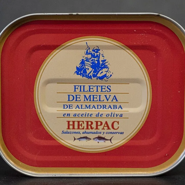 La Jamonería HERPAC - FILETES DE MELVA DE ALMADRABA EN ACEITE DE OLIVA