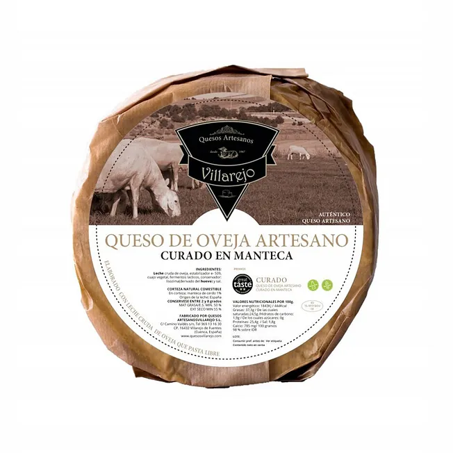 [company_name_branding] QUESO DE OVEJA ARTESANO CURADO EN MANTECA