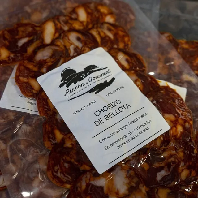 La Jamonería PACK DE 10 SOBRES DE CHORIZO DE BELLOTA IBÉRICO